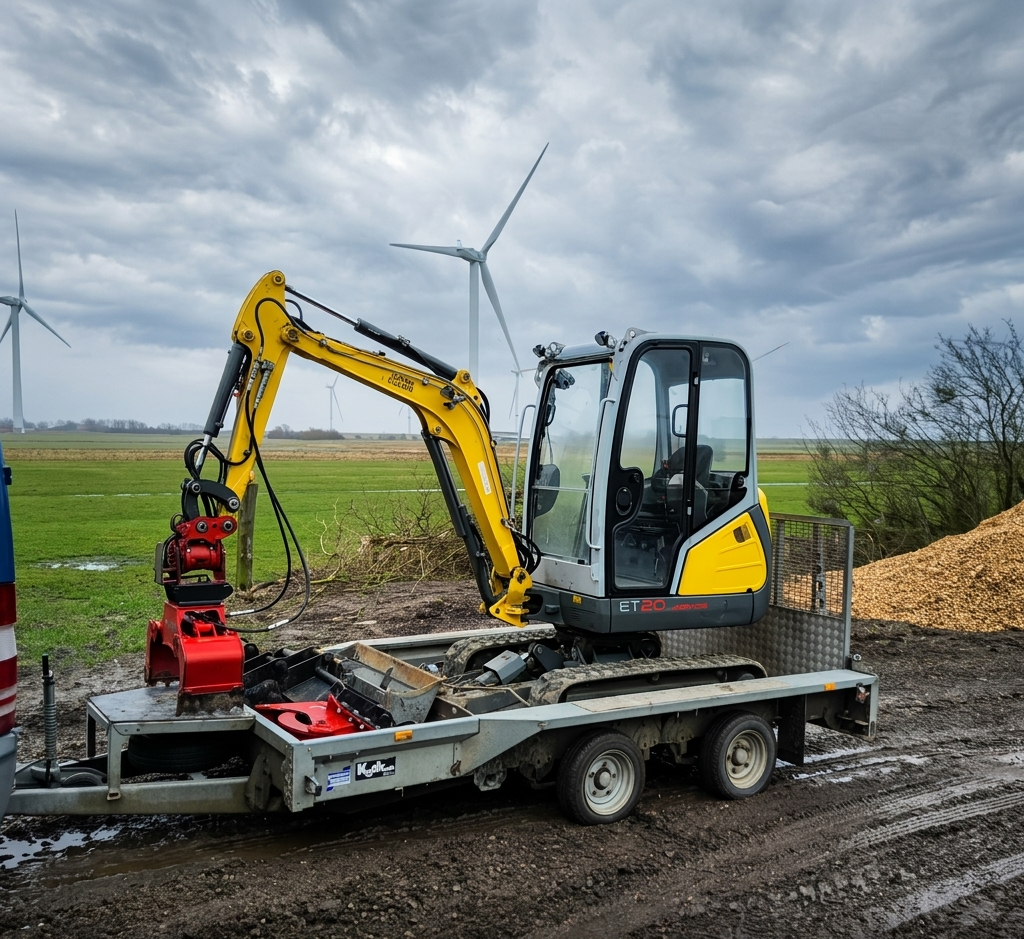 Baggerarbeiten und Erdarbeiten